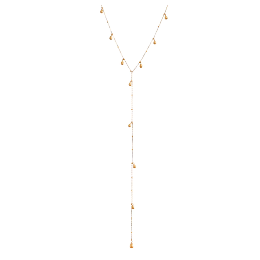Champagne Drip Necklace