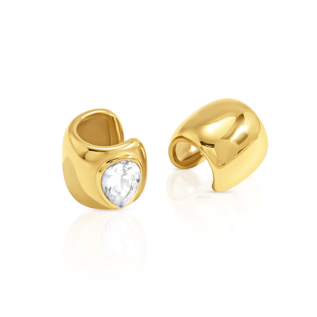 Golden Rumors Ear Cuffs