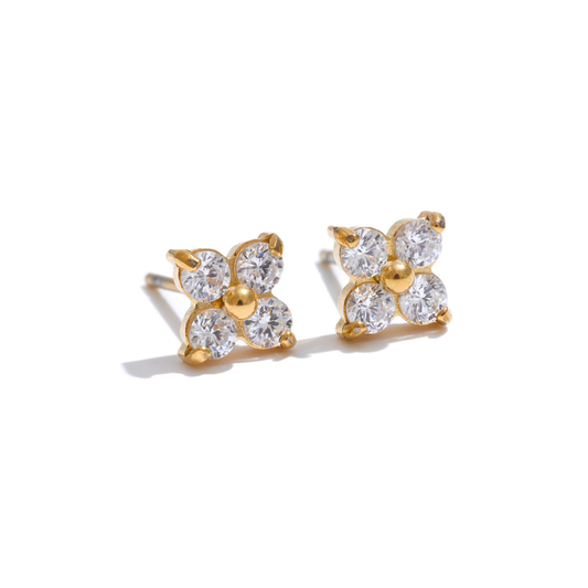 Lucky Clover Studs