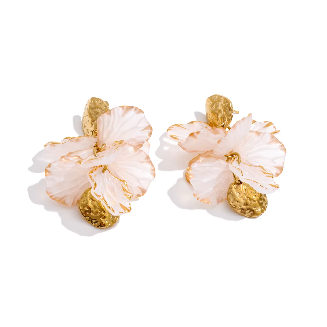 Petal Drop Earrings
